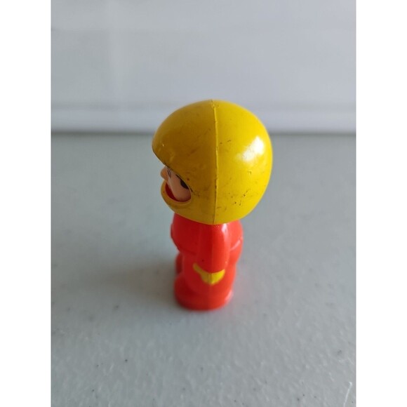 Vintage GO GO Gears Race Car Vehicle Figure Race Car Driver Playskool 1988 - Picture 5 of 6